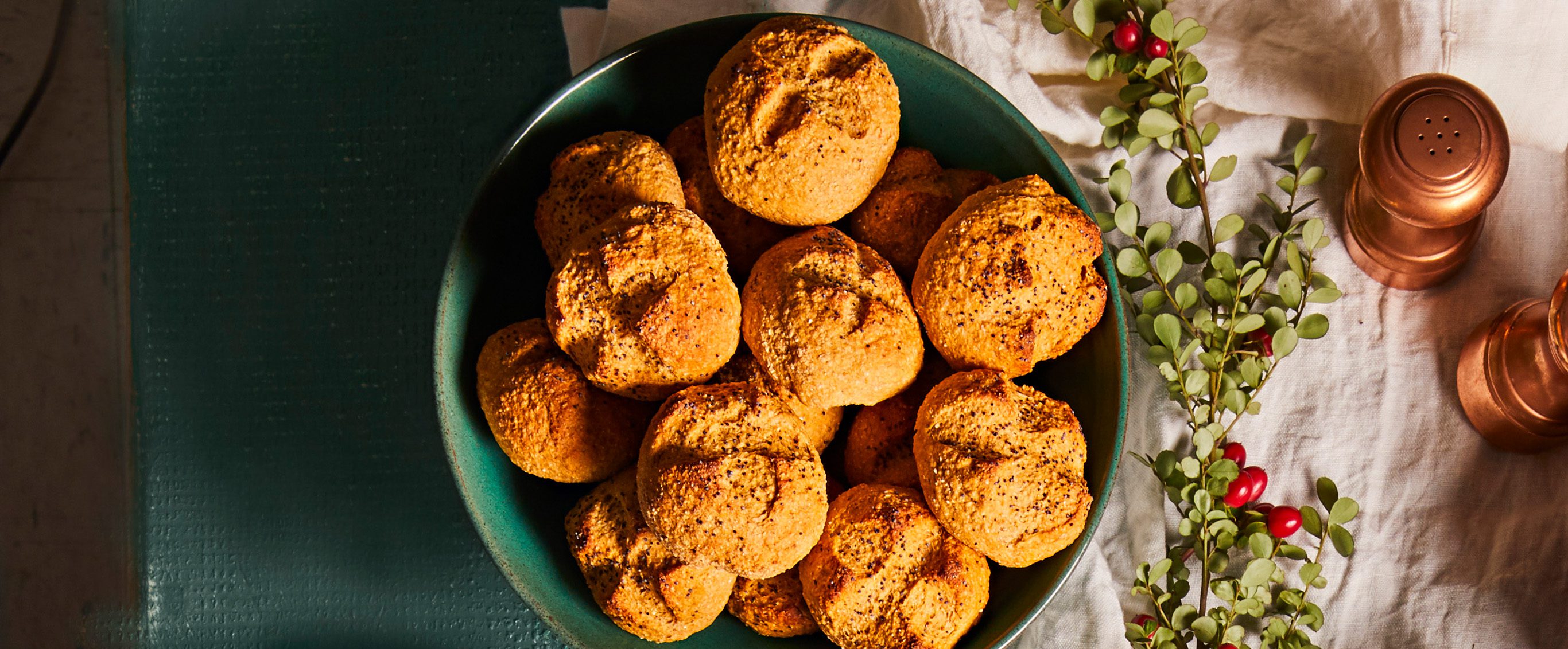 Single-Rise Sweet Potato Dinner Rolls