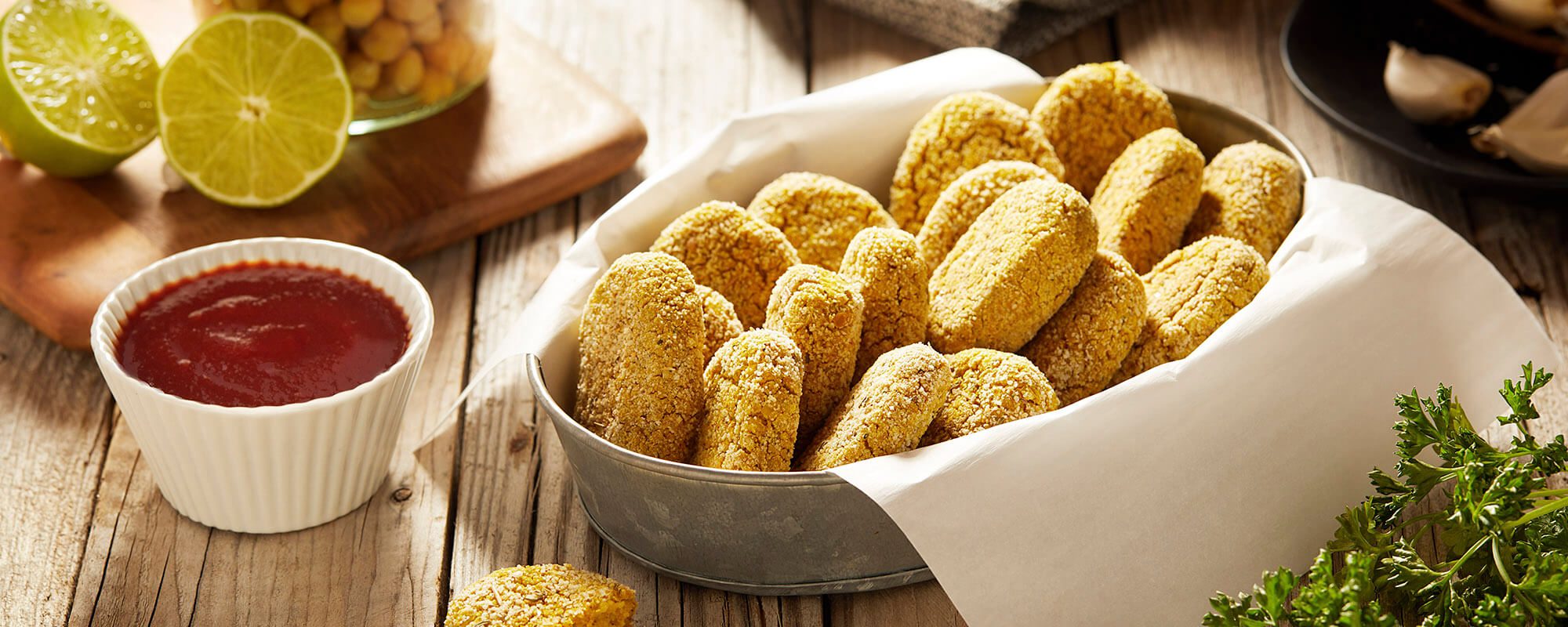 Chickpea Nuggets