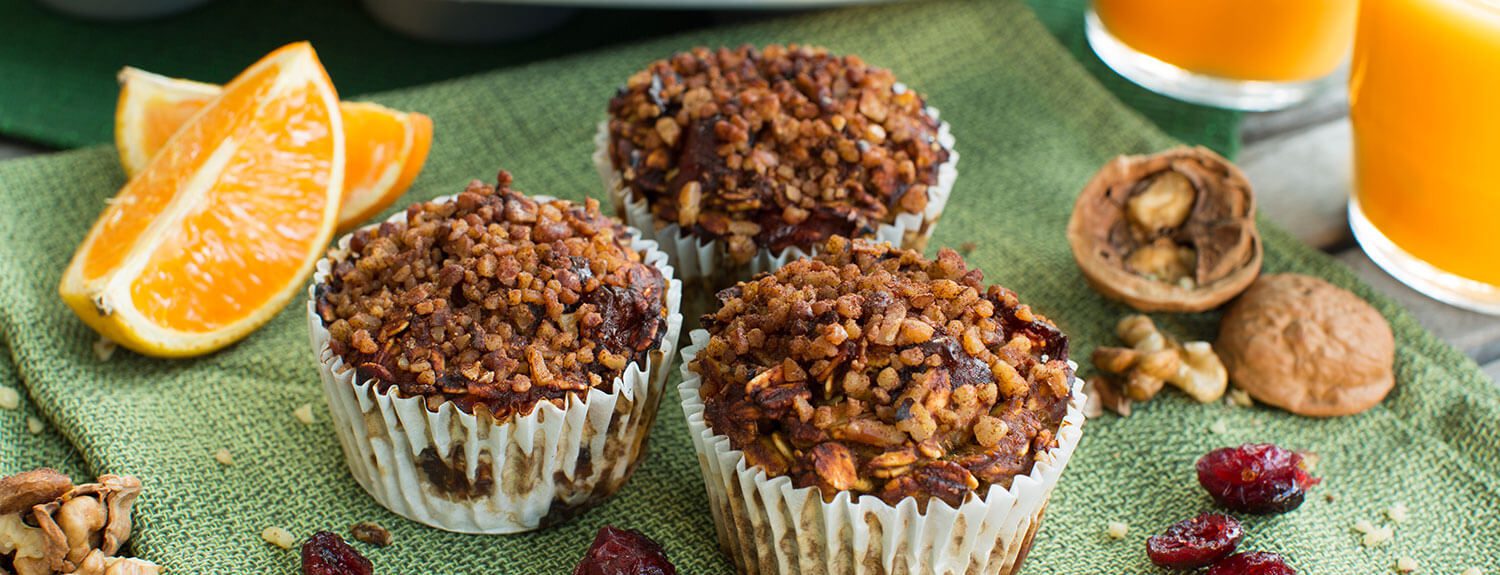 Cranberry Orange Pumpkin Muffins