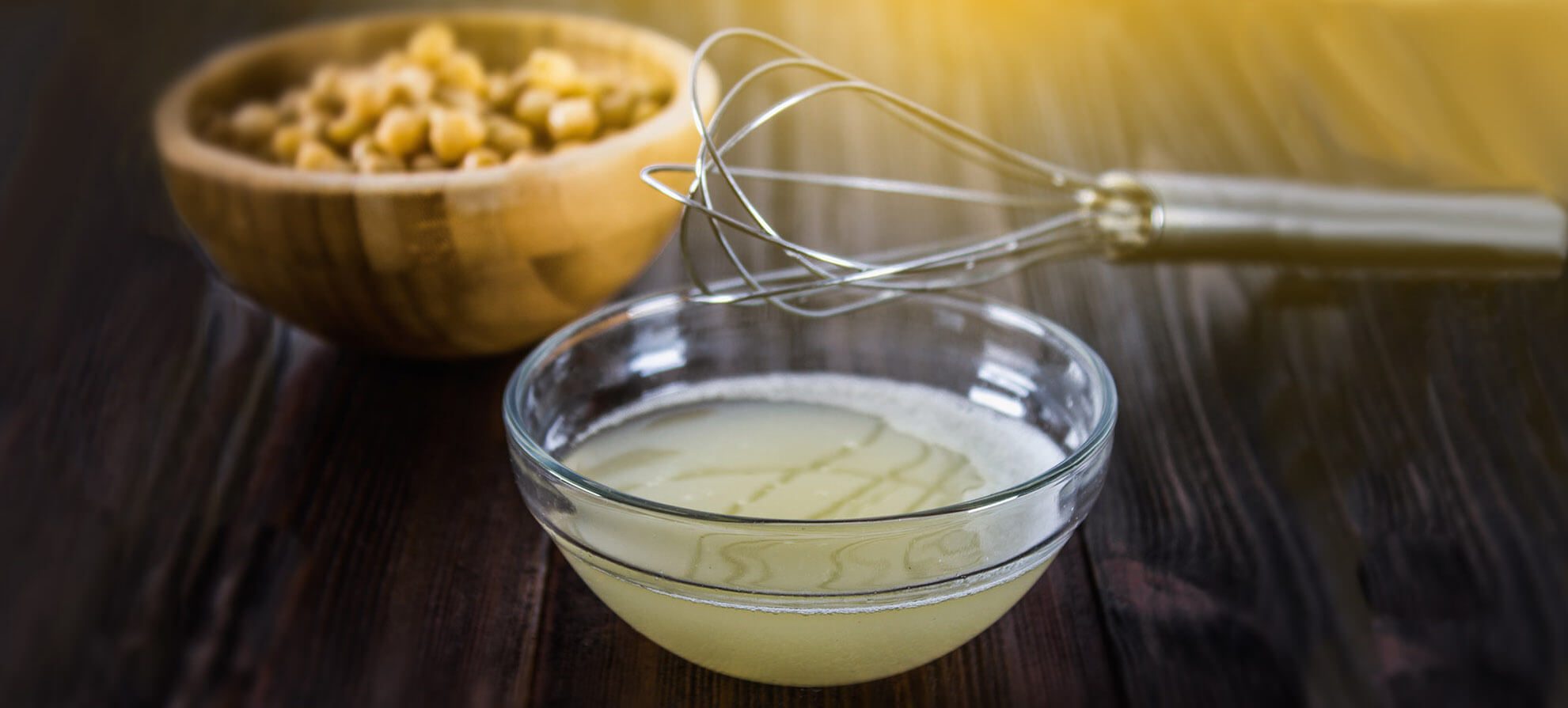 Homemade Aquafaba