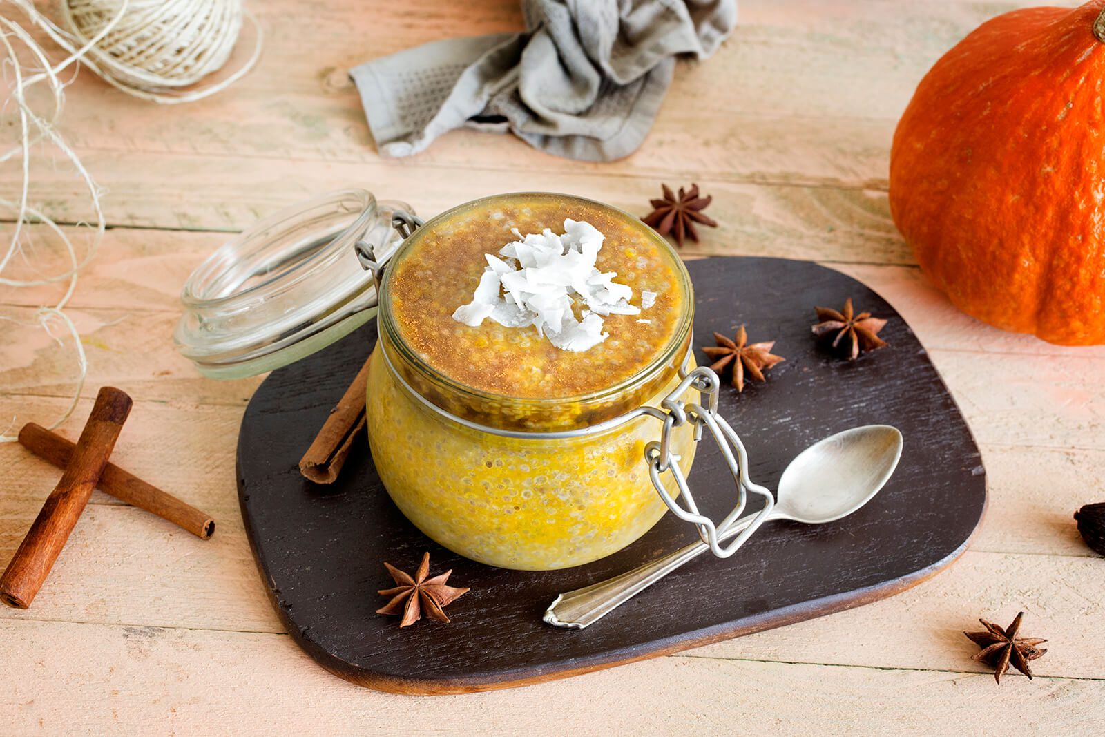 Pumpkin Spice Chia Pudding