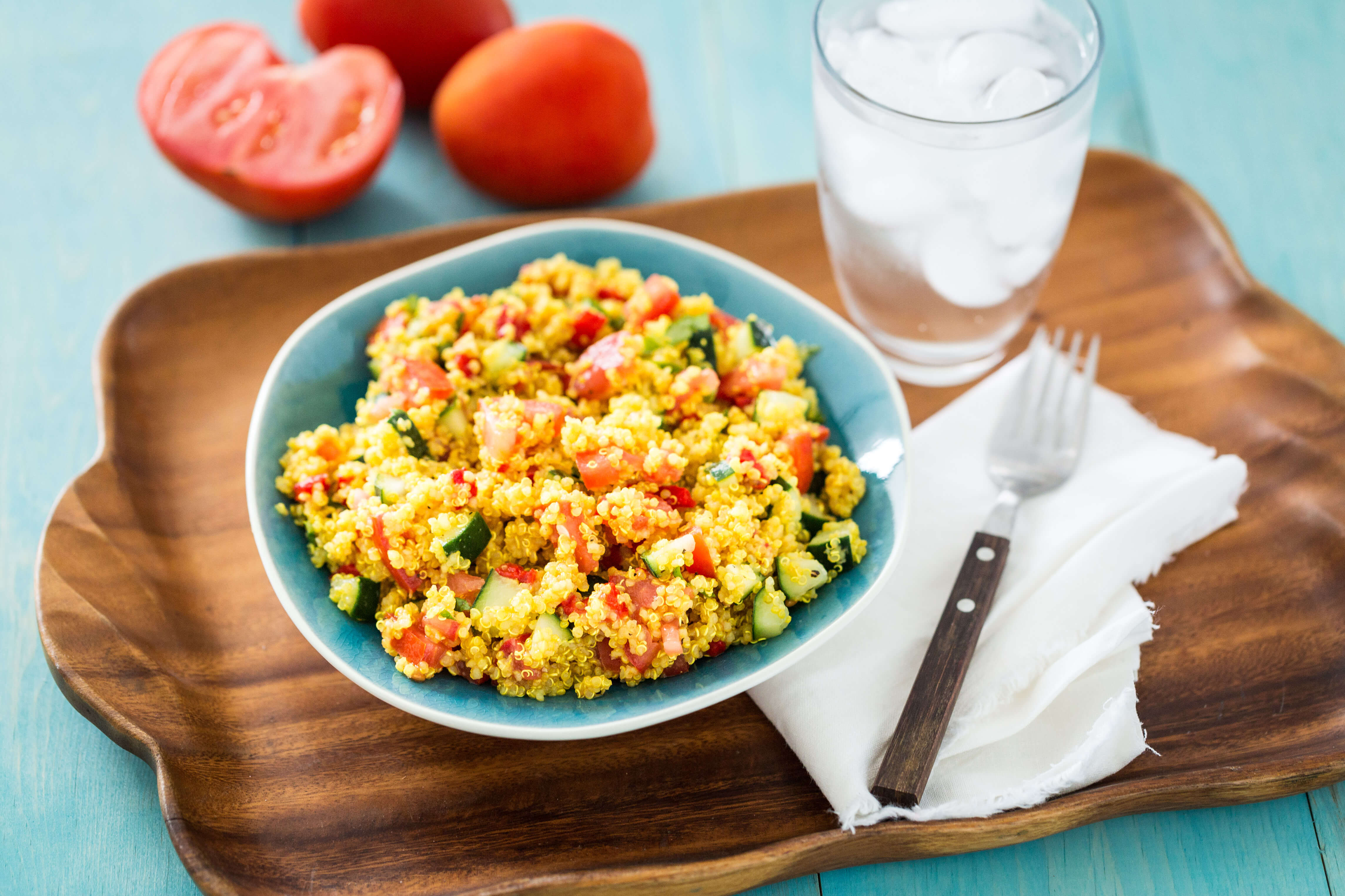 Middle Eastern Quinoa Salad