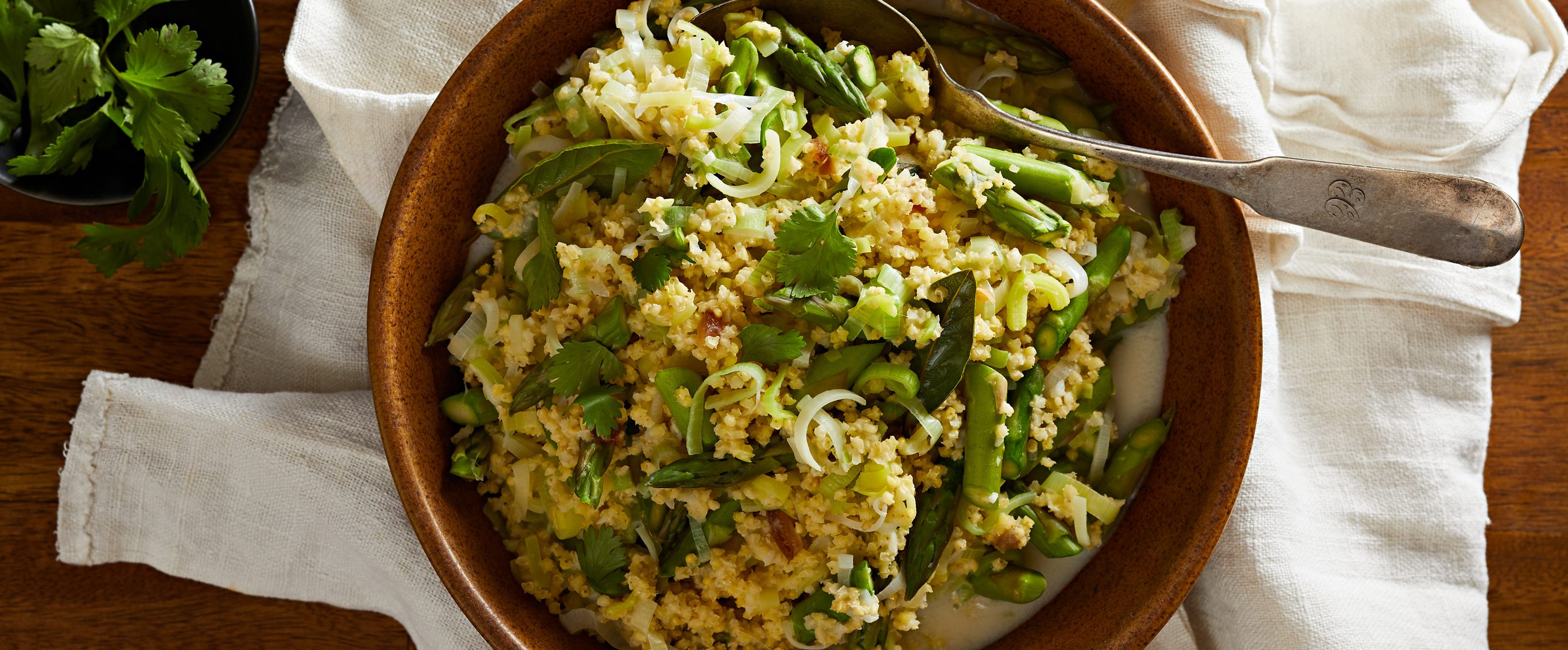Millet in Coconut Curry
