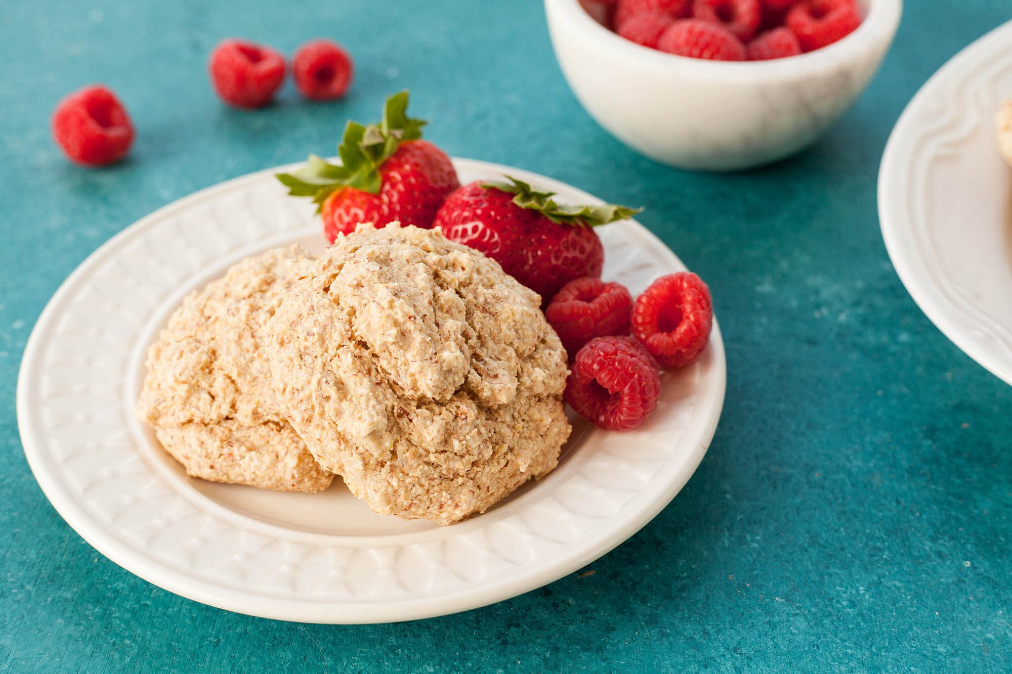 Mom’s Baking Powder Biscuits with Almonds