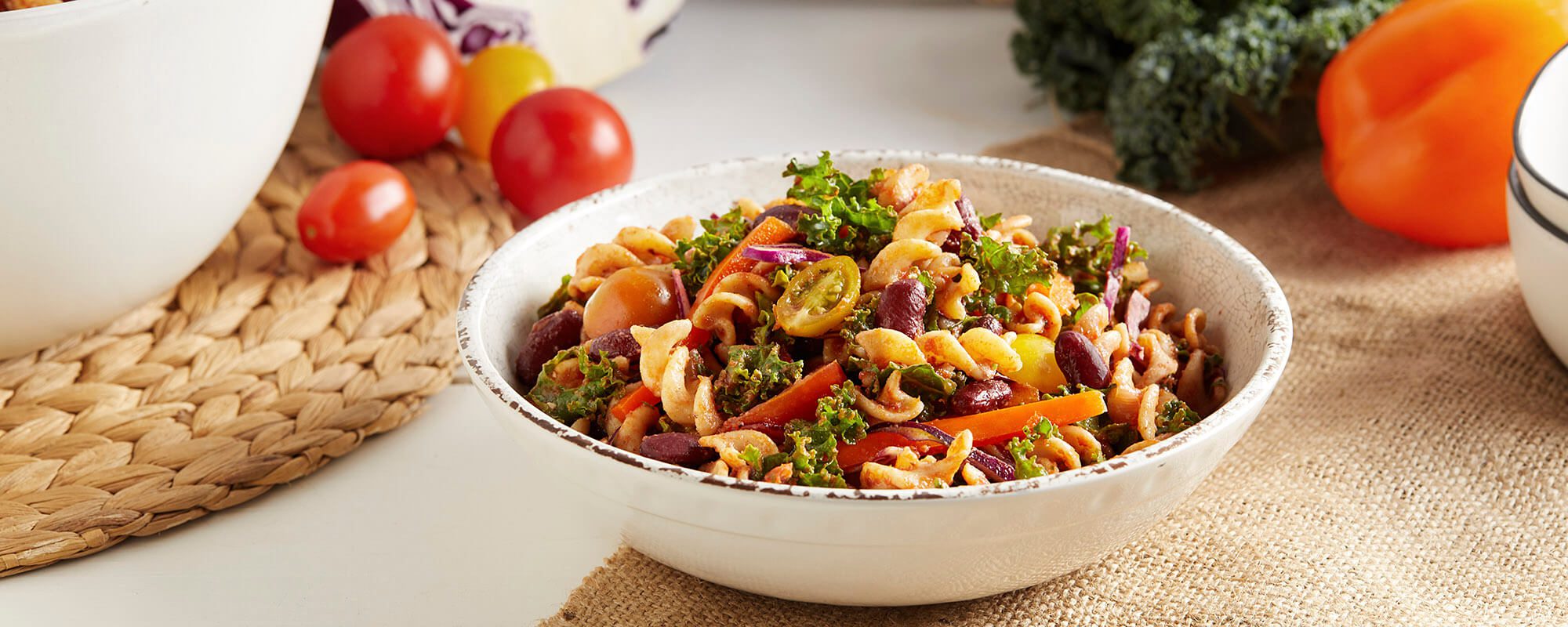 Rainbow Pasta Salad