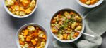 Roasted Cauliflower and Sweet Potato Soup
