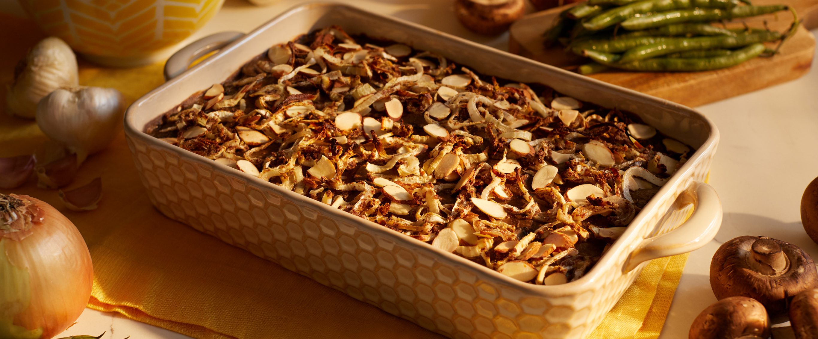 The Best Vegan Green Bean Casserole