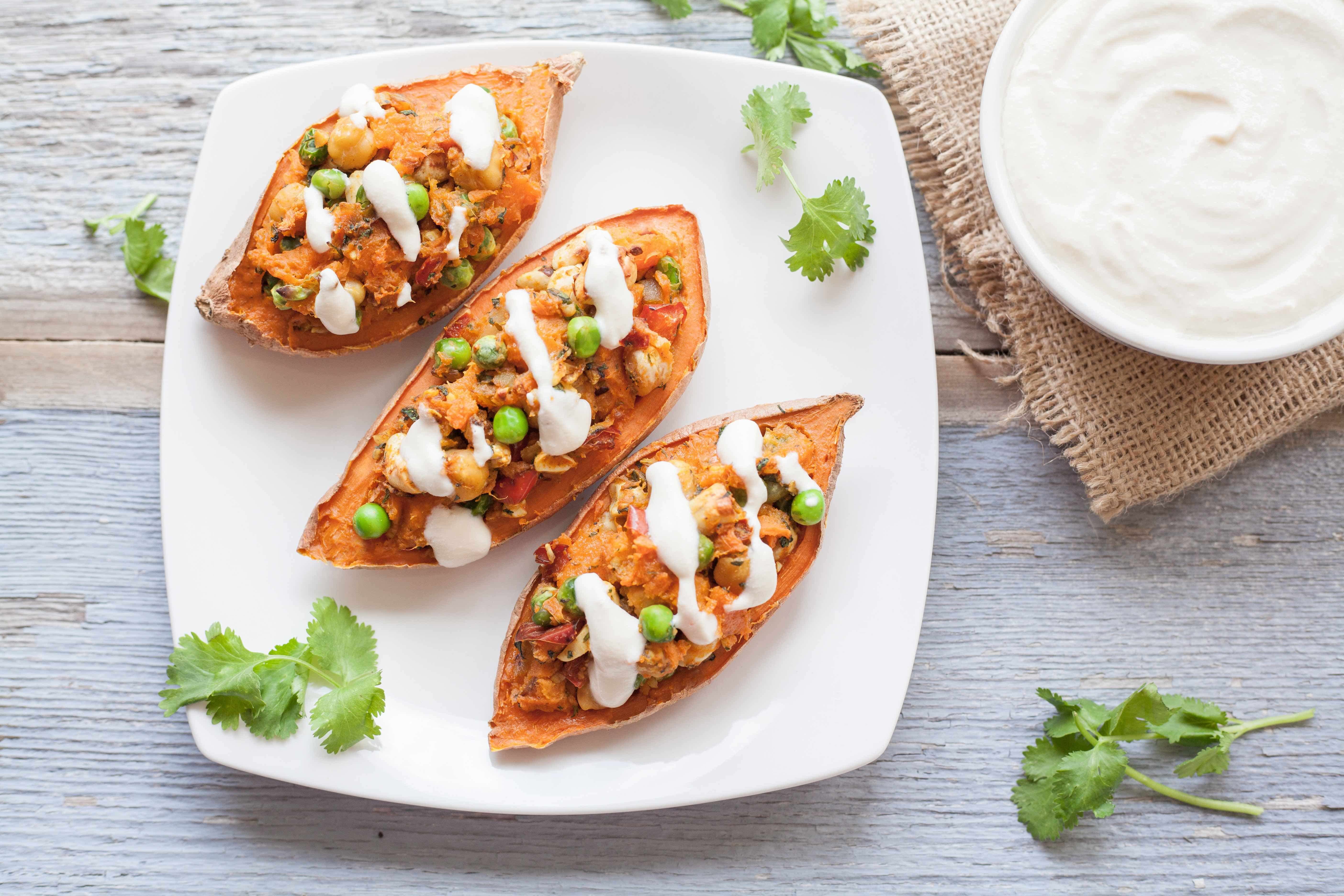 Twice-Baked Sweet Potatoes