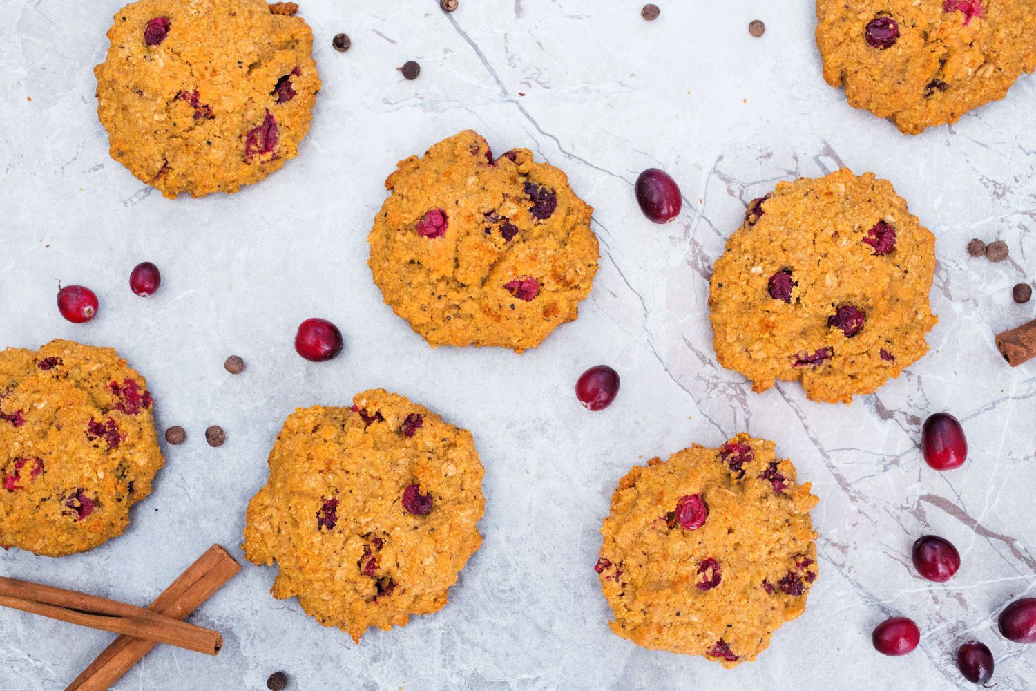 Pumpkin Cranberry Cookies