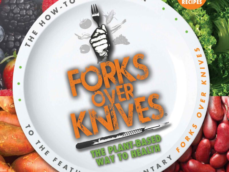 Forks Over Knives companion book is a #1 New York Times Bestseller