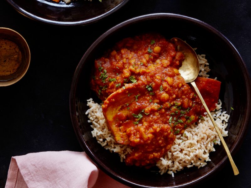 Persian Split Pea and Eggplant Stew