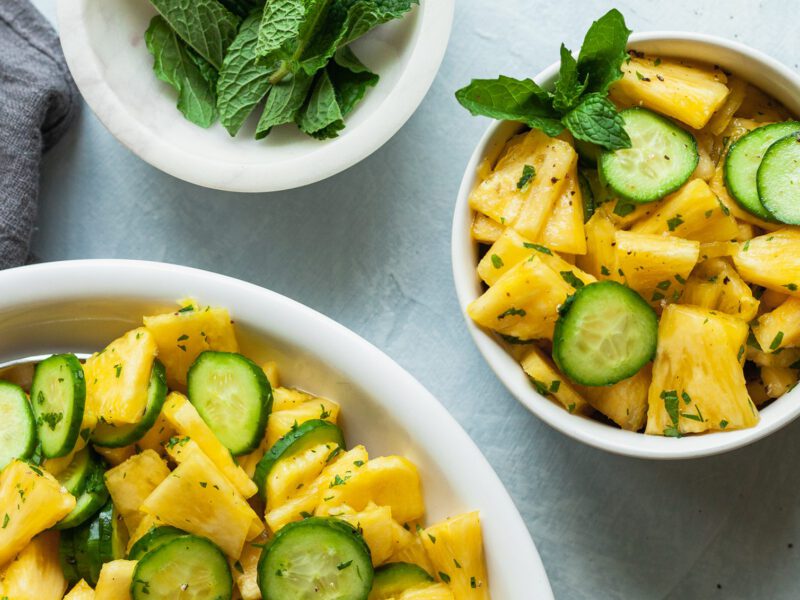 Pineapple Cucumber Salad