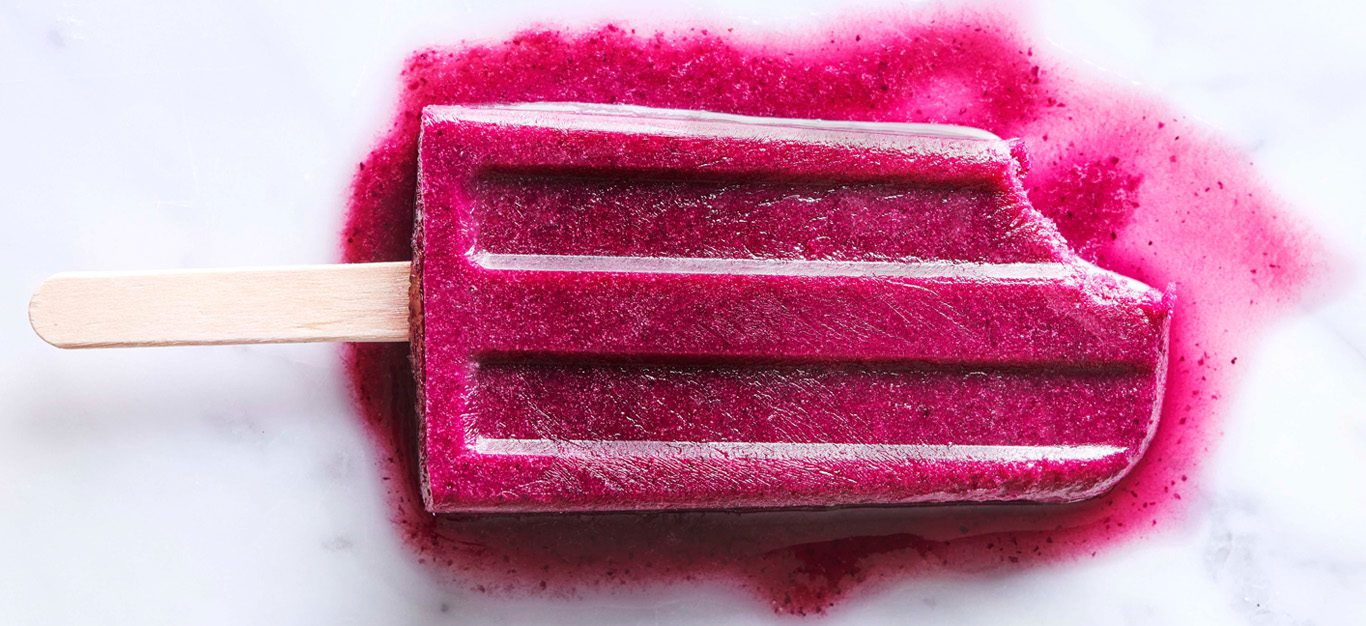 Grape Ice Pops